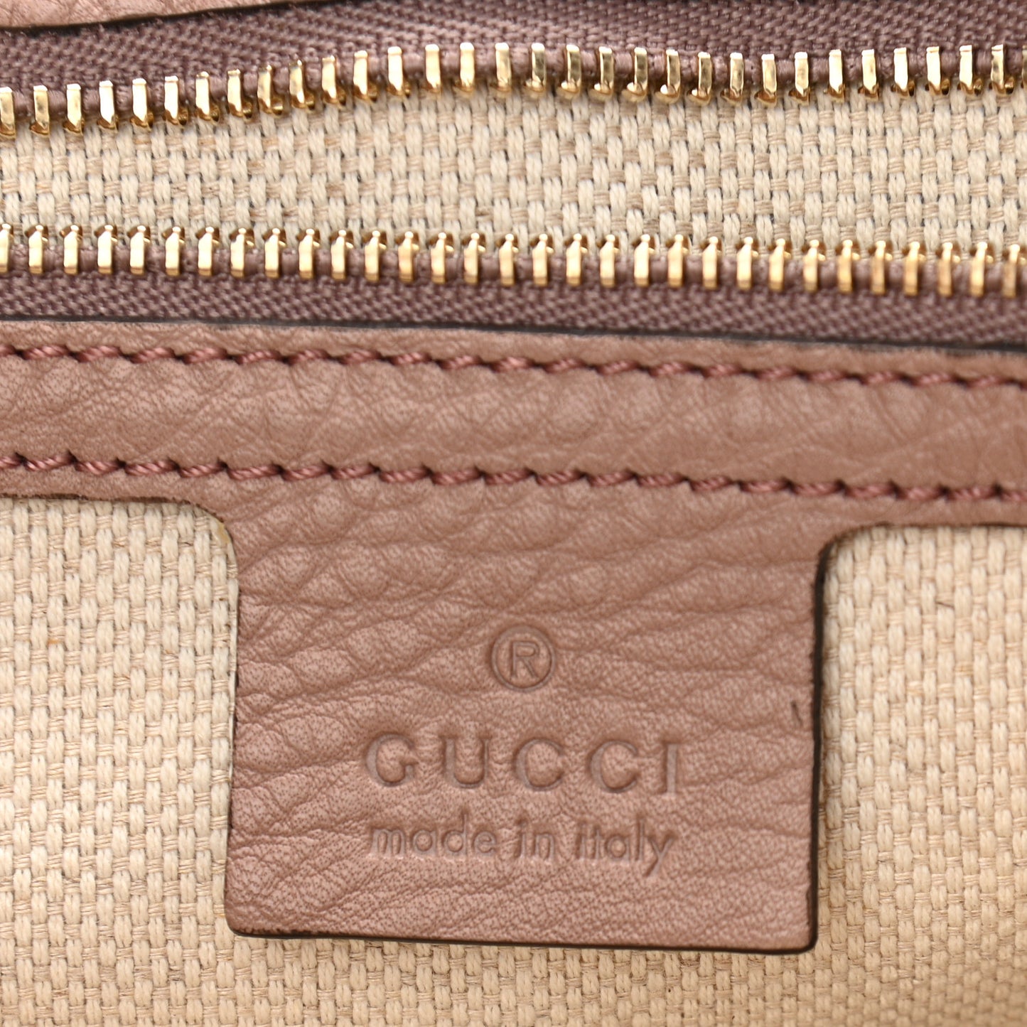 Pebbled Calfskin Medium Soho Flap Crossbody Pale Pink
