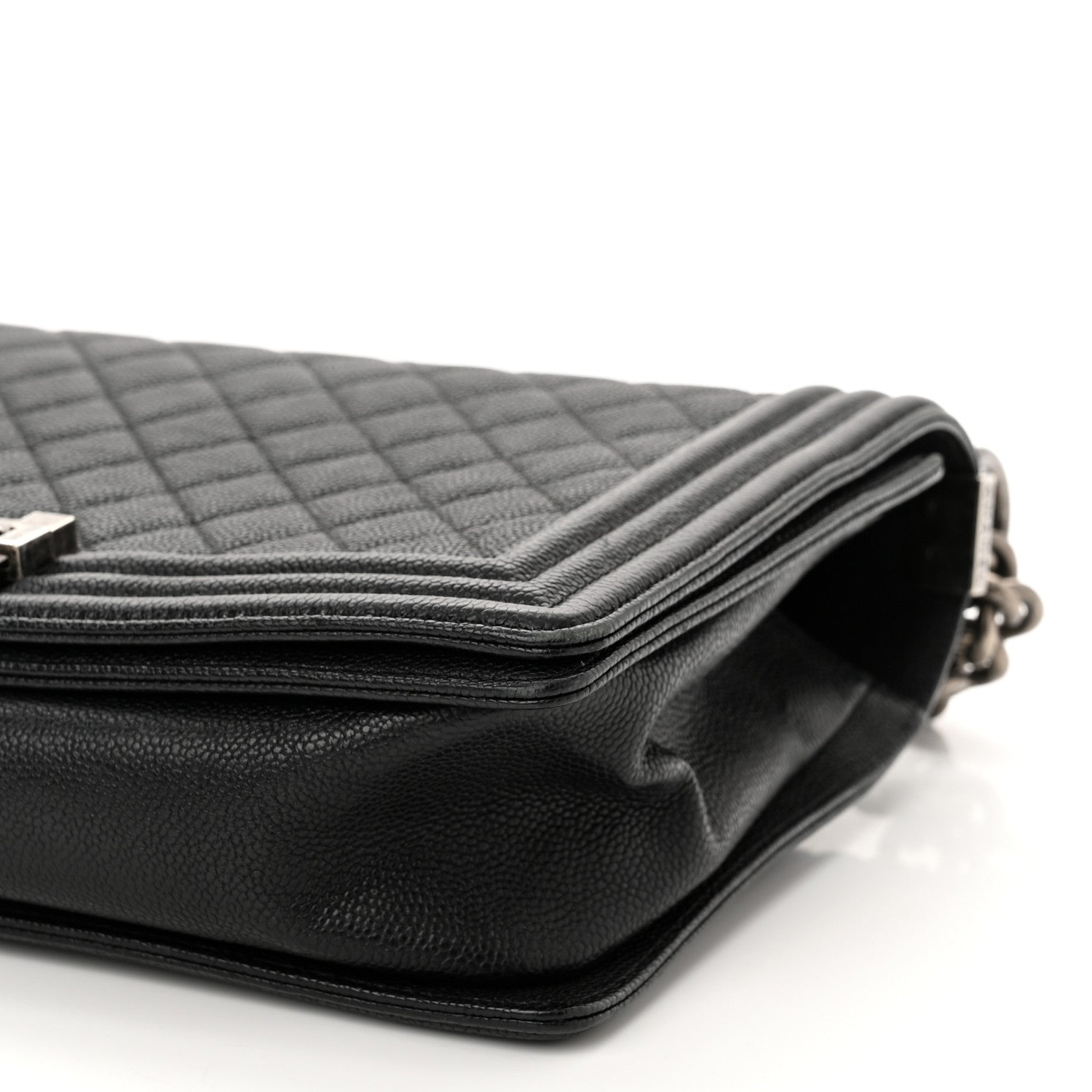 Chanel Caviar Quilted New Medium Boy Flap Black 9 of 12