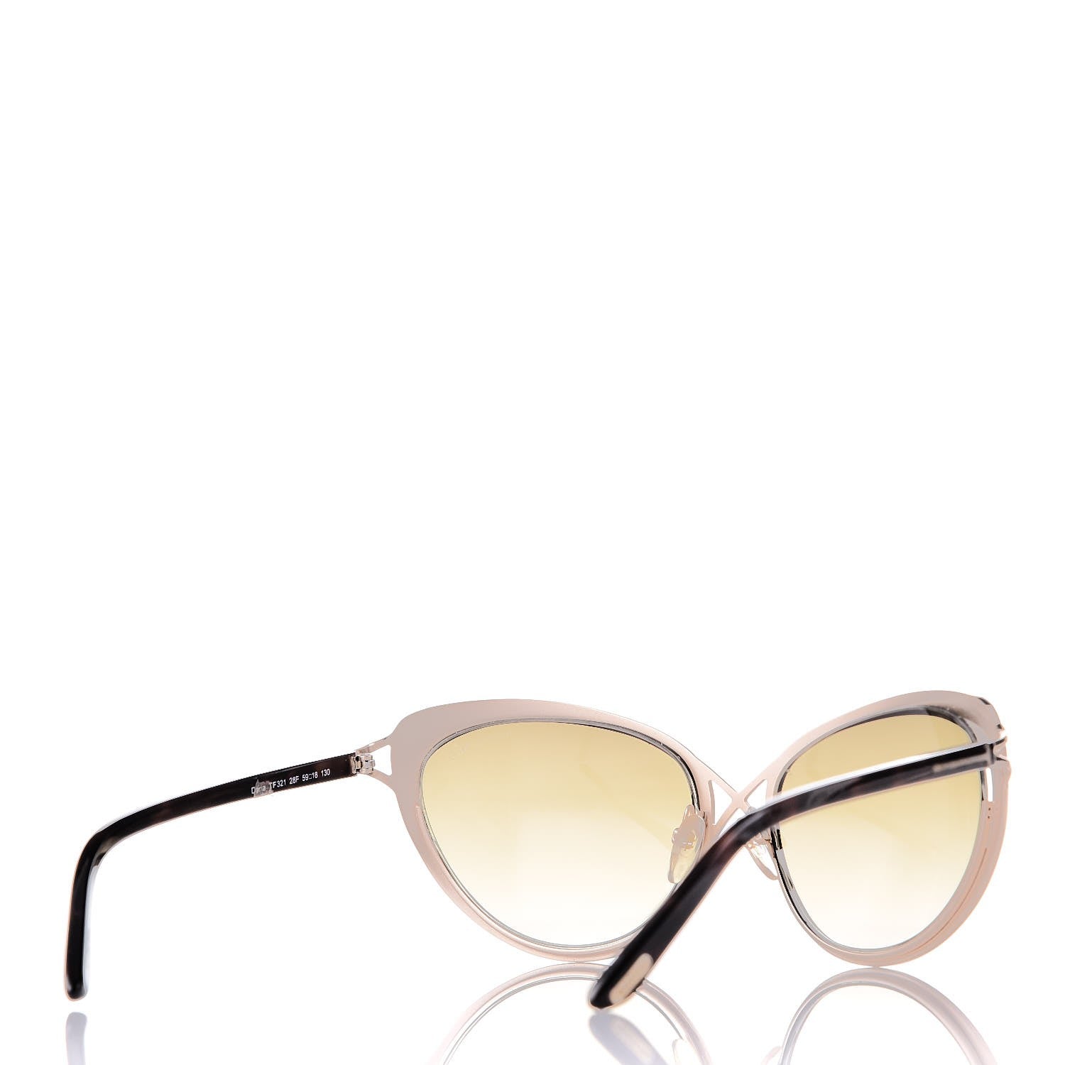 Tom Ford Daria Sunglasses TF321 Brown 4 of 7