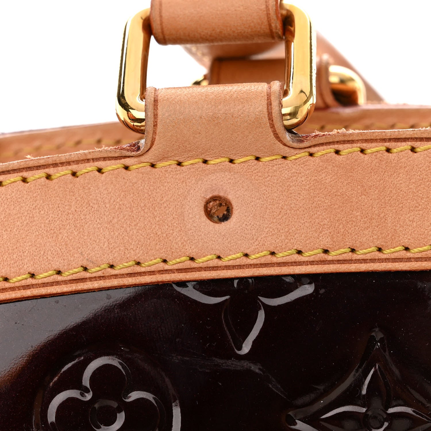 Louis Vuitton Vernis Brea GM Amarante 10 of 14