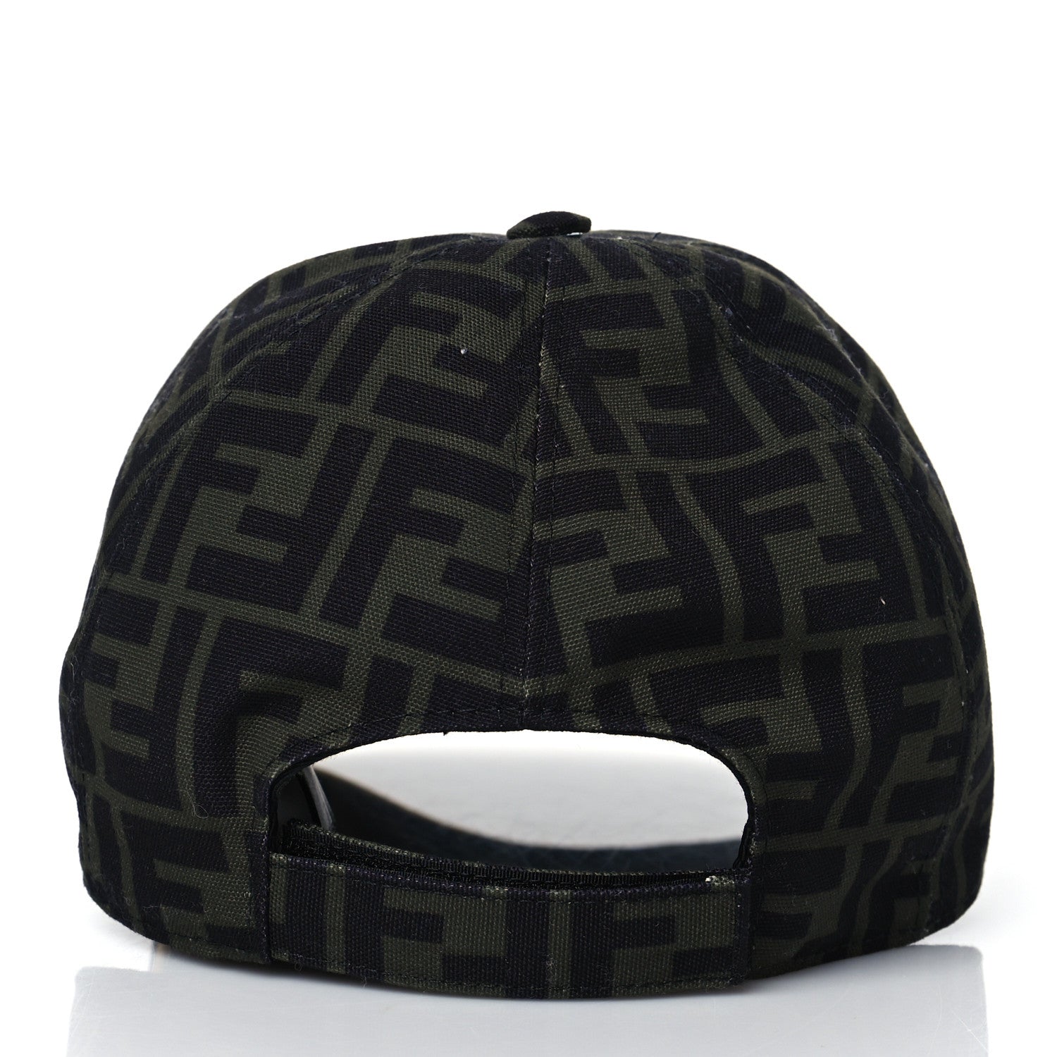 Fendi Canvas FF Reloaded Baseball Hat Tobacco Yellow 3 of 7