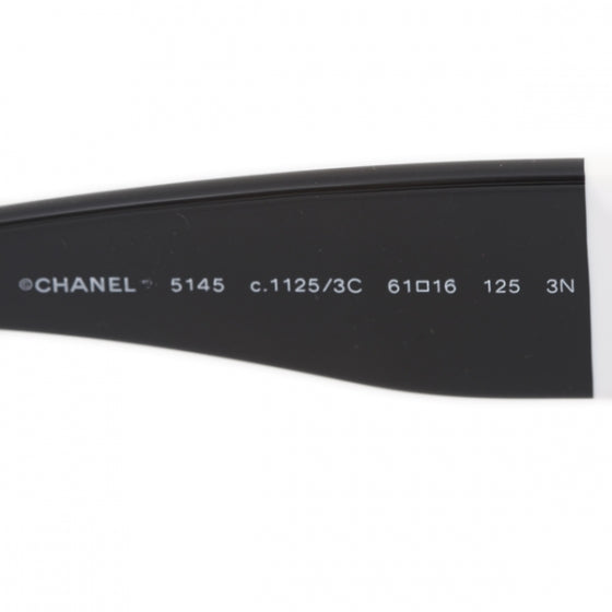 Chanel Lace CC Sunglasses Black 5145 9 of 11