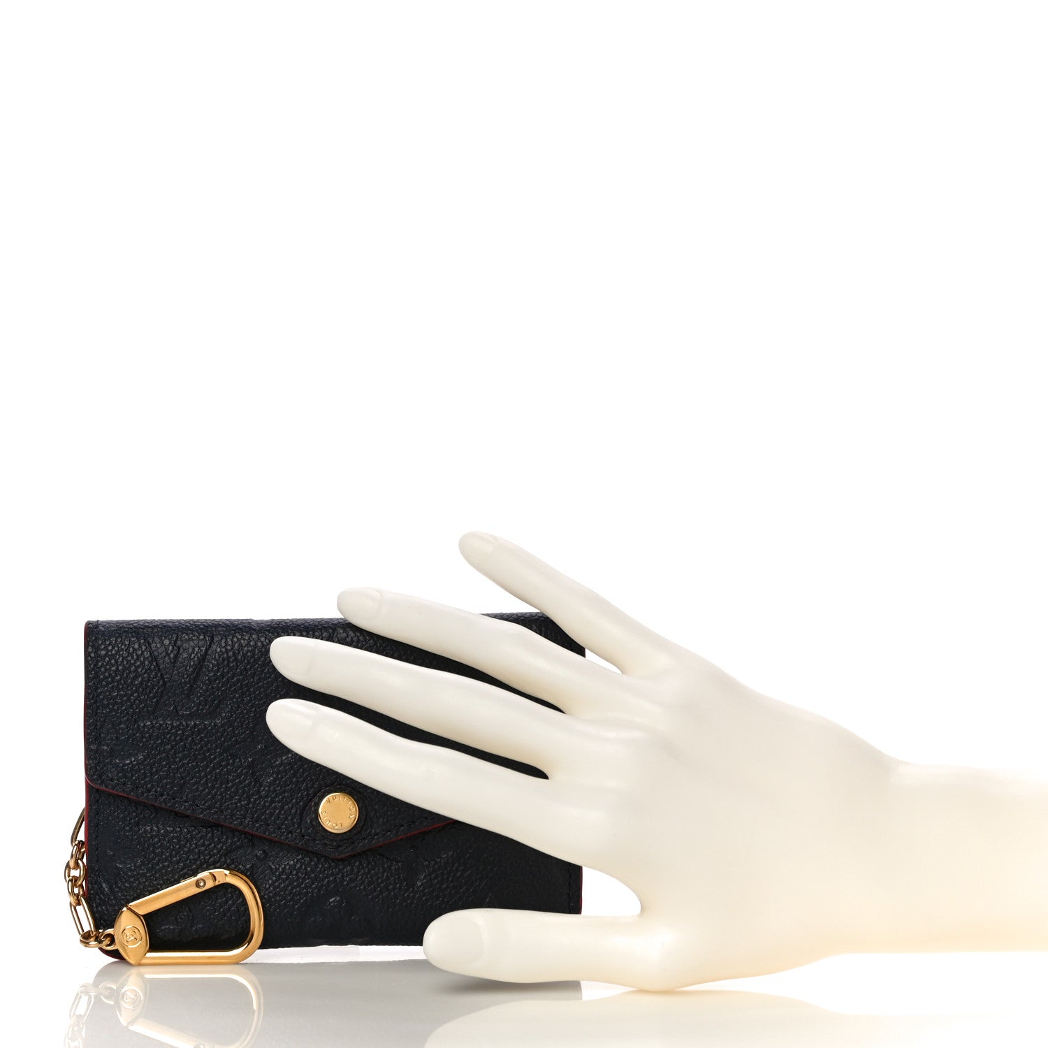 Louis Vuitton Empreinte Key Pouch Marine Rouge 2 of 10