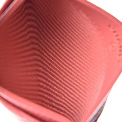 Chanel Caviar Quilted Card Holder Pink 5 of 10