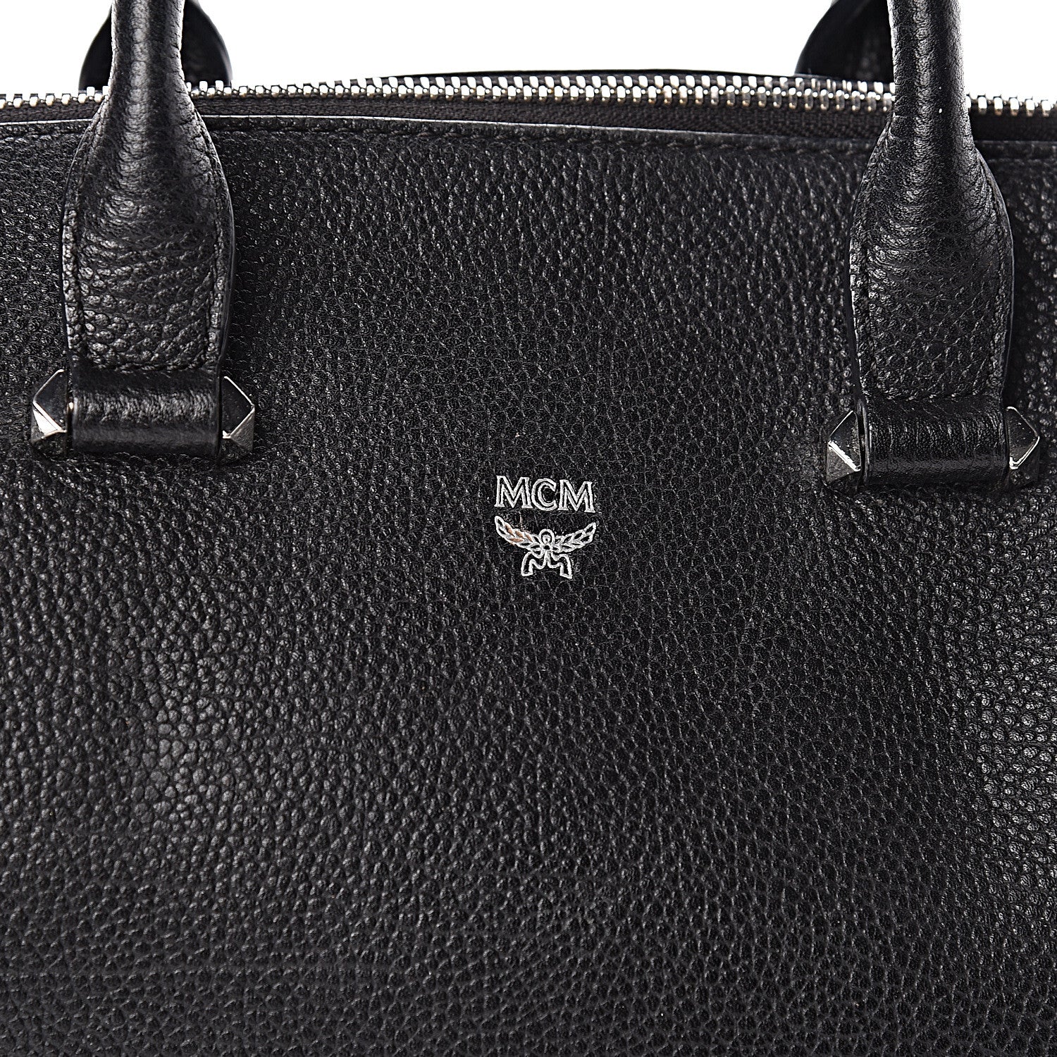 MCM Grained Calfskin Medium Ella Boston Black 10 of 10