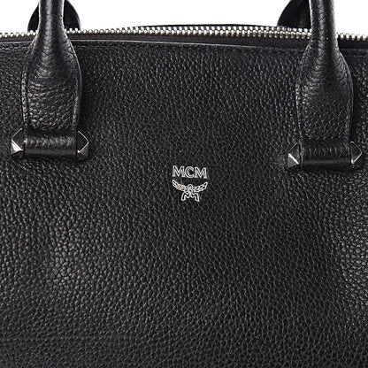 MCM Grained Calfskin Medium Ella Boston Black 10 of 10