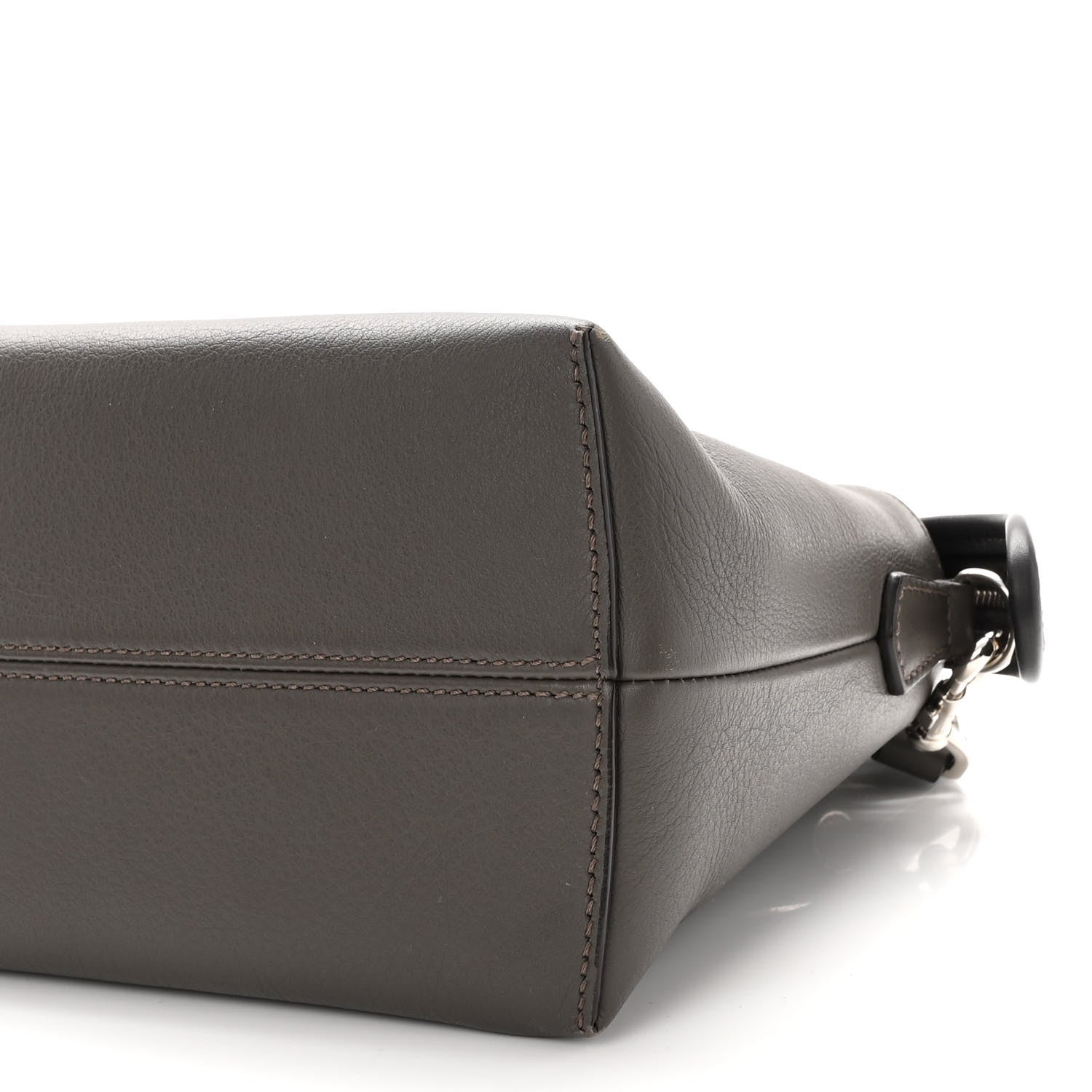 Fendi Vitello Dolce 4 Color Medium By The Way Boston Bag Carbone Grigio Polvere Multicolor 11 of 11