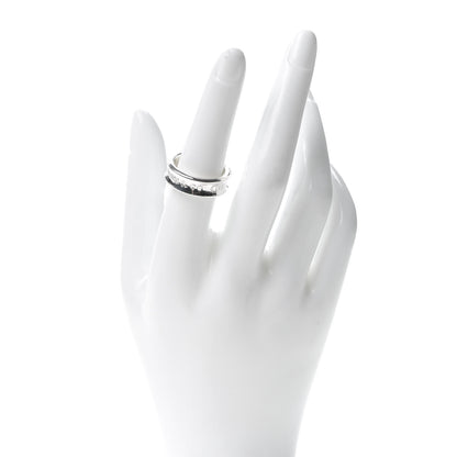 Tiffany Sterling Silver 1837 Band Ring 54 7 2 of 4