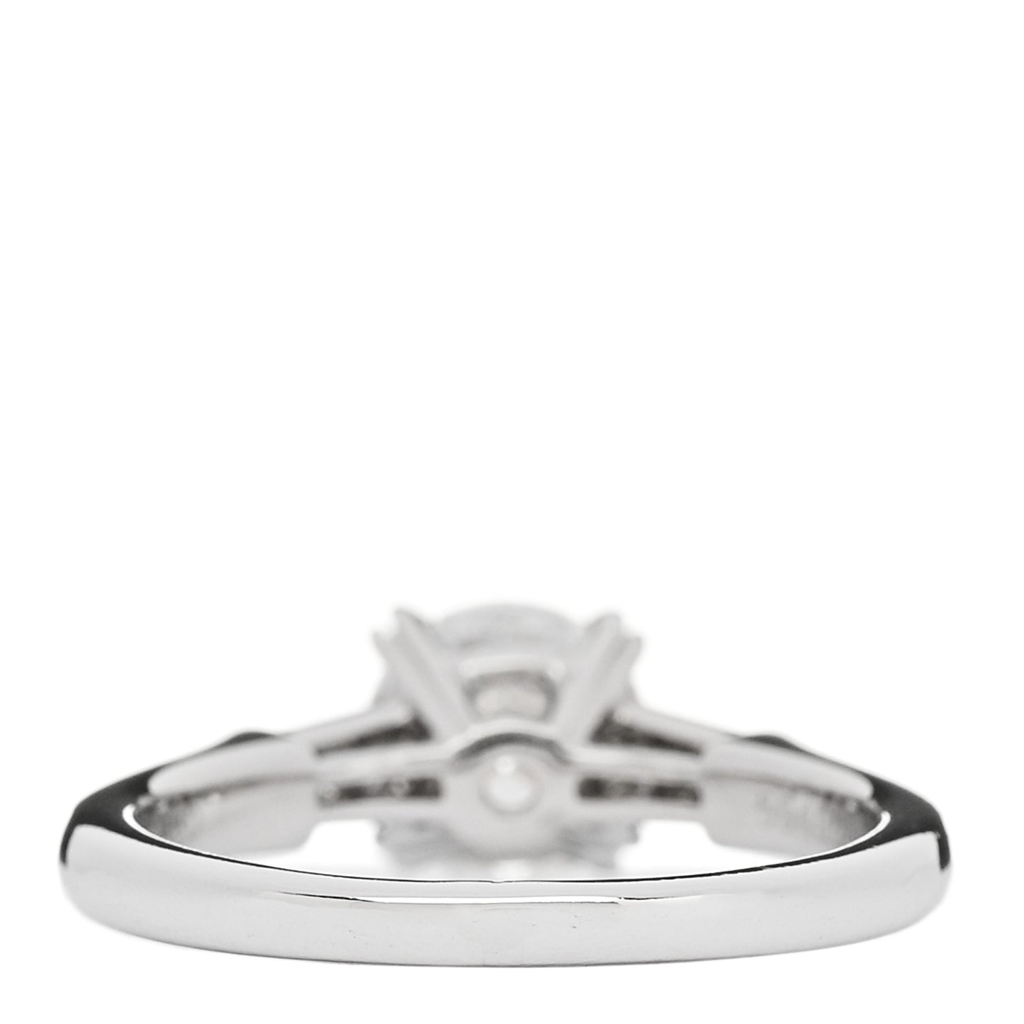 Platinum Diamond .91ct Round Brilliant Cut Engagement Ring 47 4