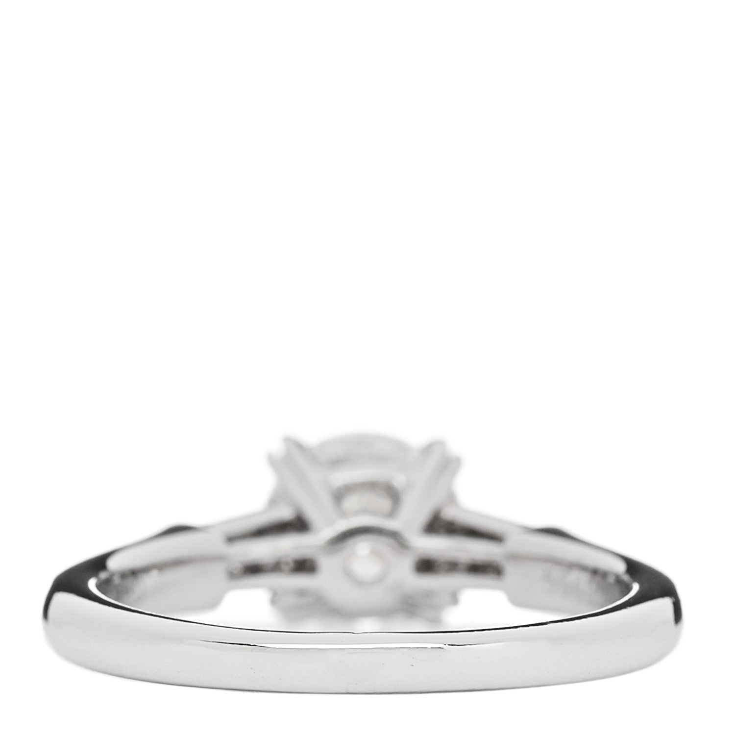 Harry Winston Platinum Diamond .91ct Round Brilliant Cut Engagement Ring 47 4 4 of 7