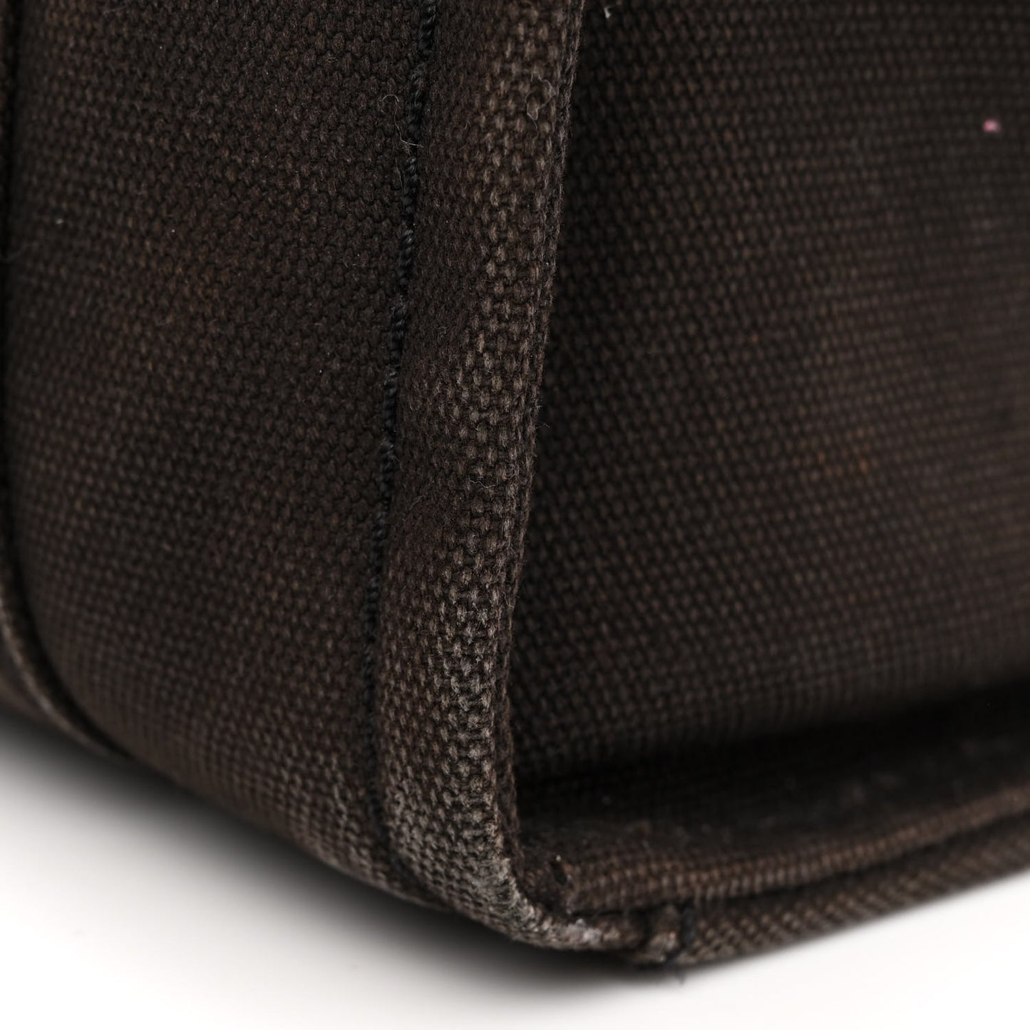 Cotton Canvas Mini The Traveler Tote Bag Black