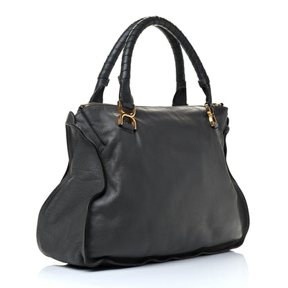 Chloe Calfskin Large Marcie Satchel Ash 2 of 4