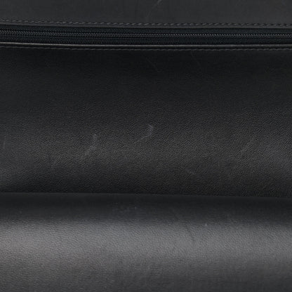 Chanel Lambskin Quilted Jumbo Double Flap Black 11 of 13