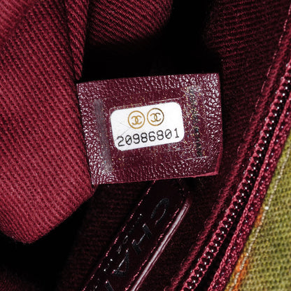 Chanel Washed Toile Graffiti On The Pavements Messenger Khaki Multicolor 9 of 9