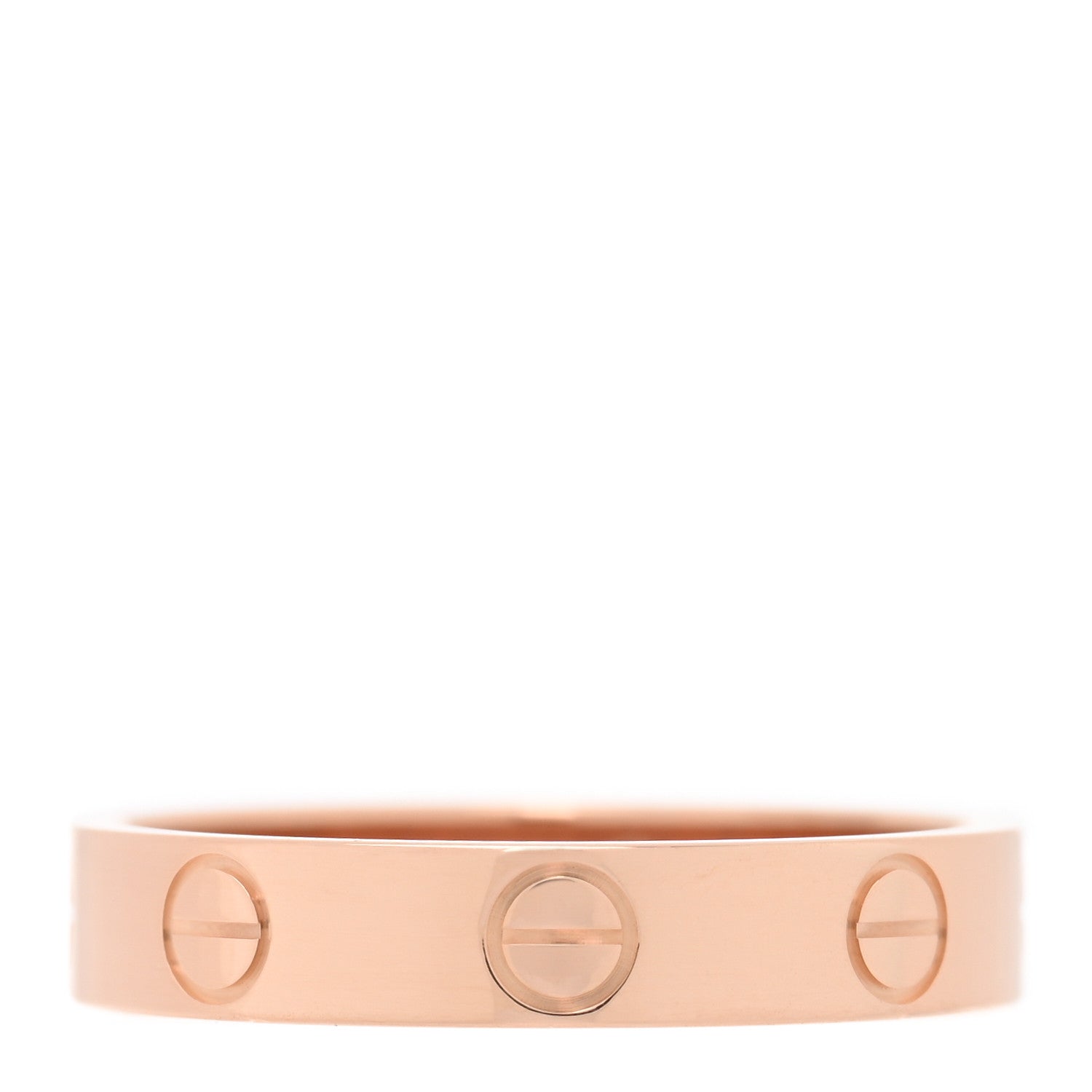 Cartier 18K Pink Gold 3.5mm LOVE Wedding Band Ring 52 6 1 of 5