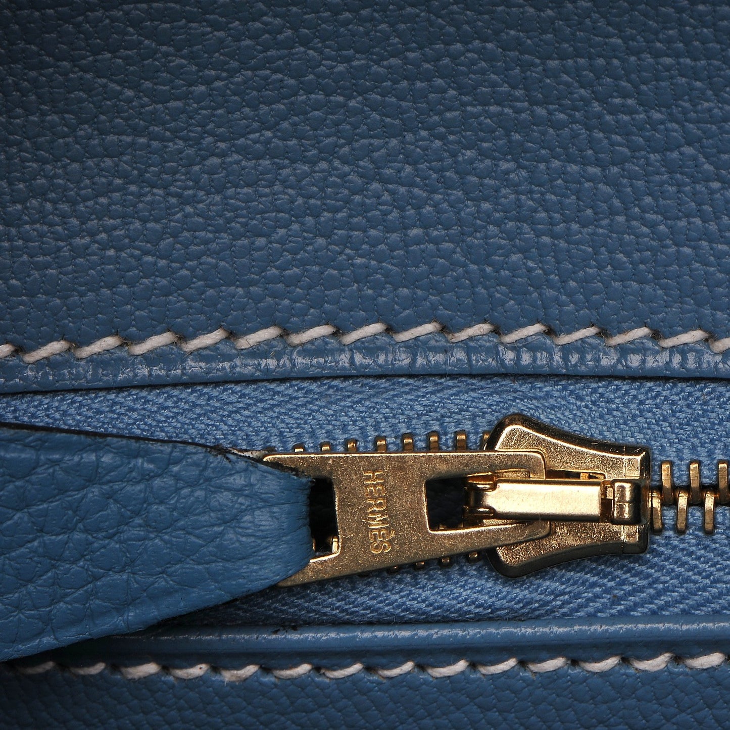 Togo Birkin 30 Blue Jean