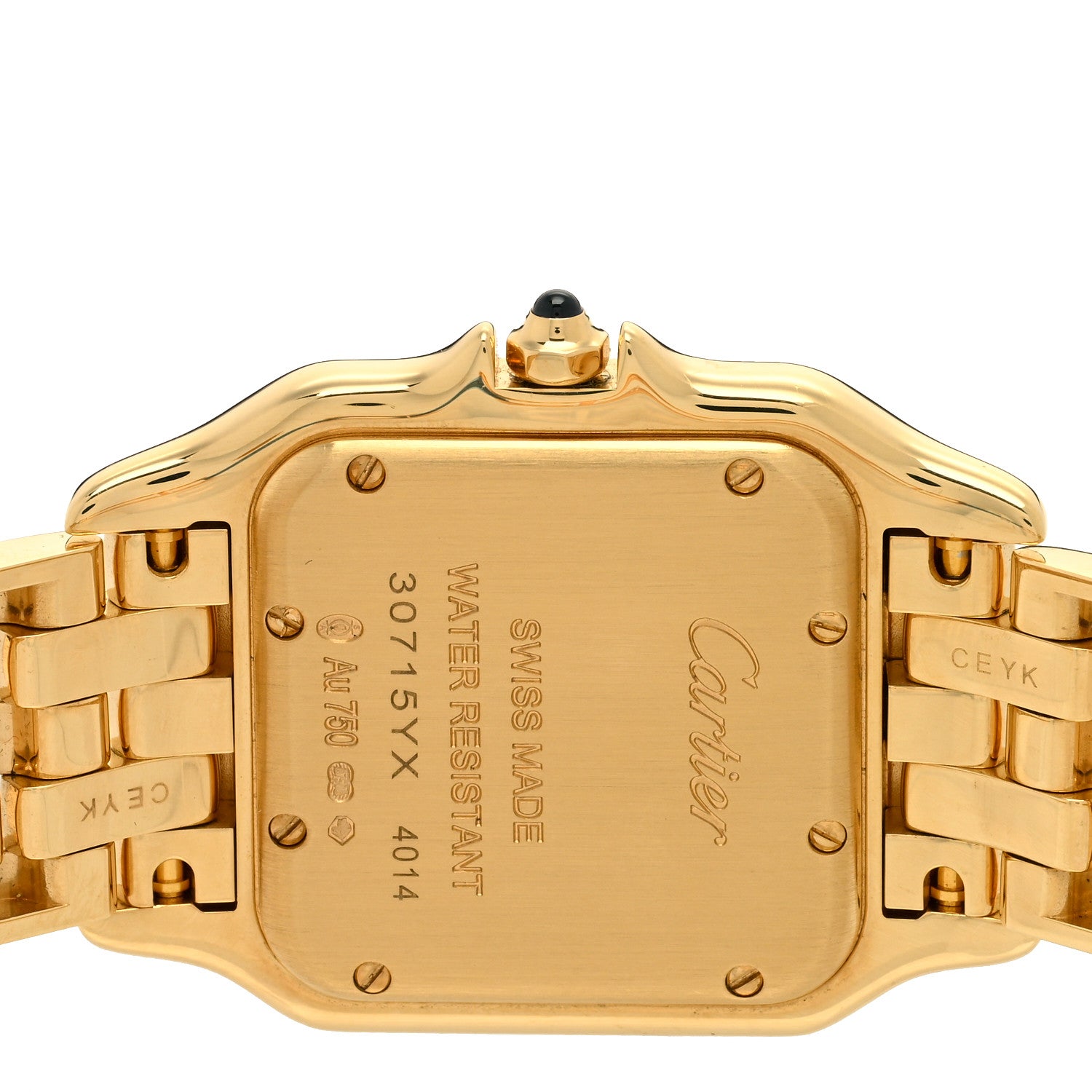 Cartier 18K Yellow Gold 27mm Panthere Quartz Watch 4 of 5