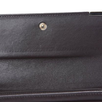 Gucci Monogram Margaux Calfskin Dice Continental Flap Wallet Beige Ebony Cocoa 6 of 10