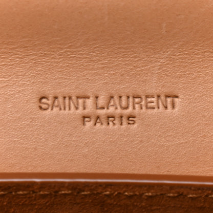 Saint Laurent Smooth Vintage Calfskin Small Kaia Satchel Brown Gold 5 of 6