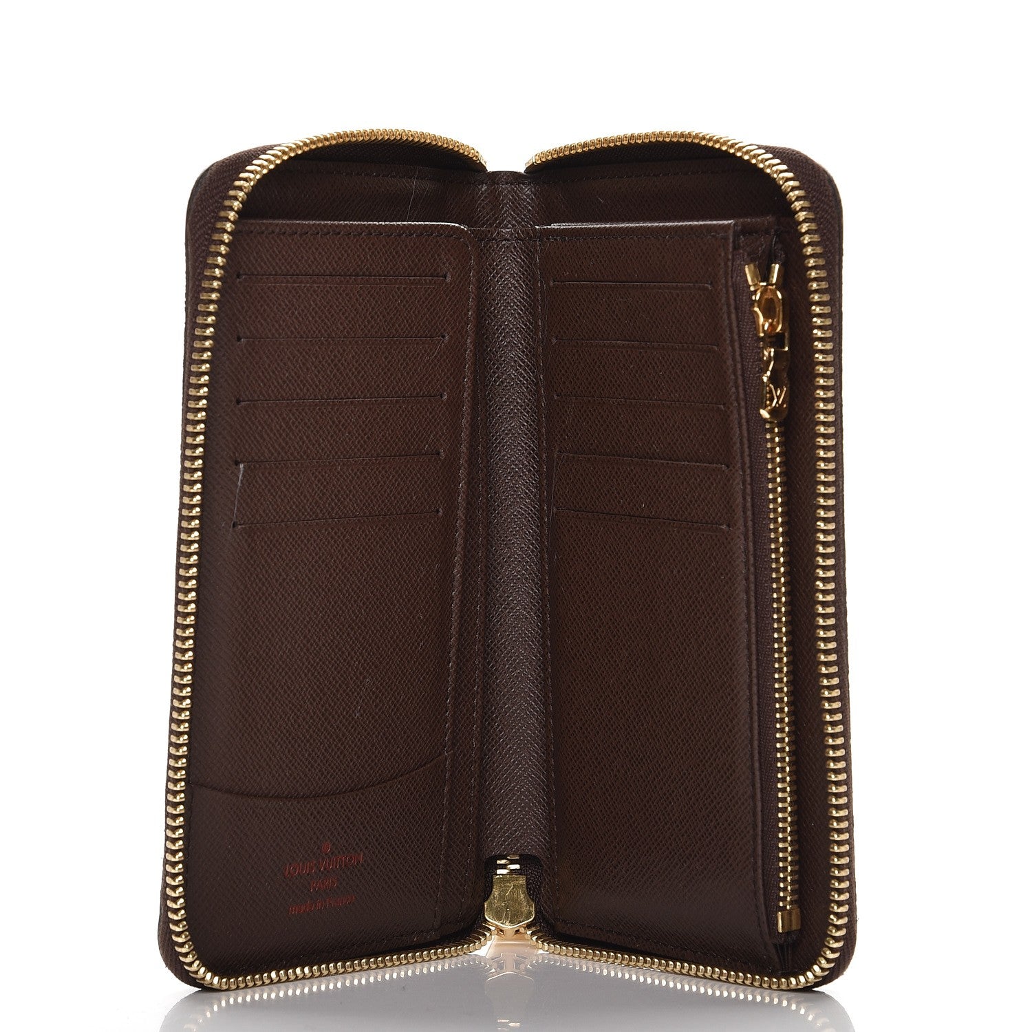 Louis Vuitton Damier Ebene Zippy Compact Wallet 5 of 6