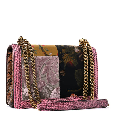 Dolce & Gabbana Ayers Fabric Patchwork Devotion Crossbody Bag Multicolor 3 of 15