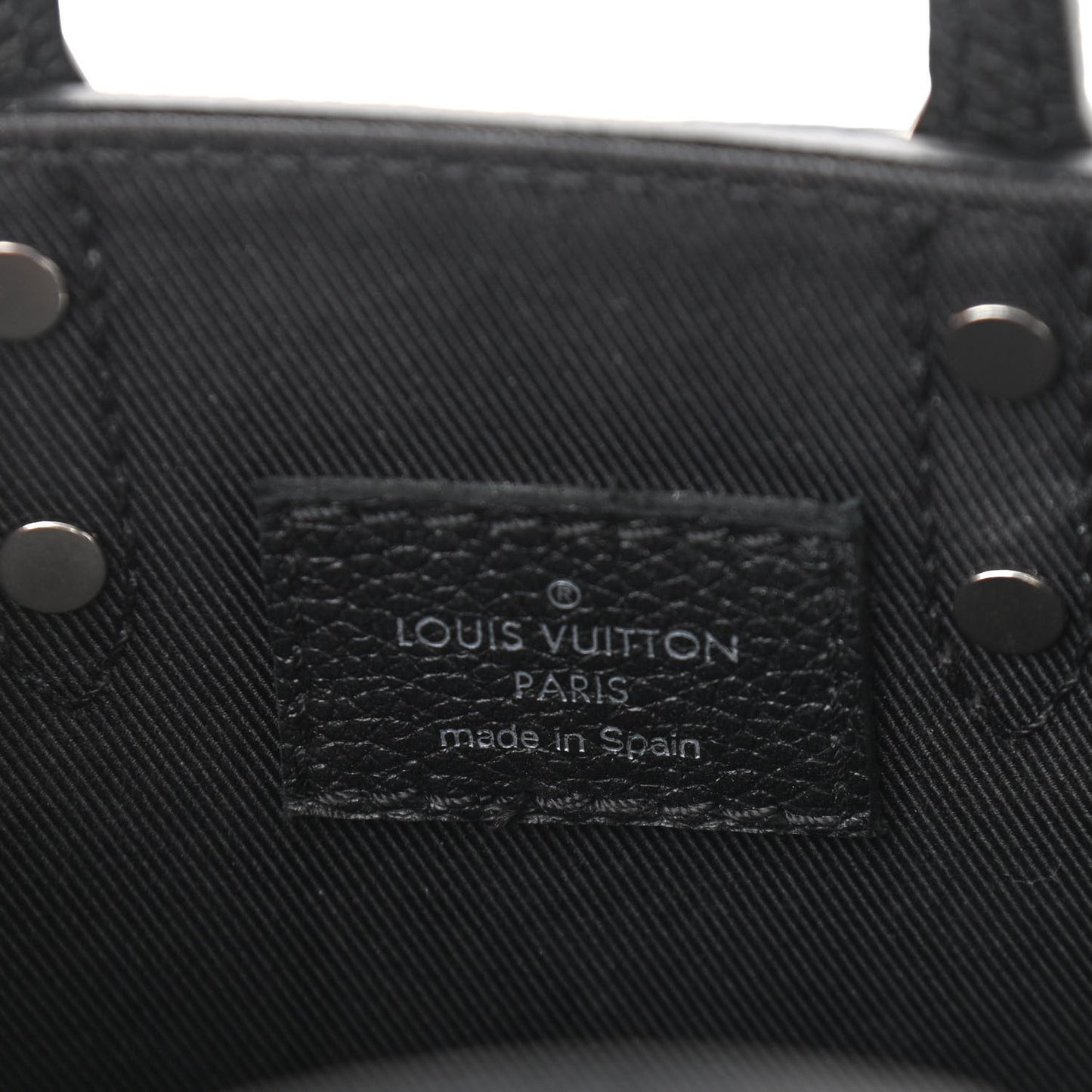 Damier Graphite Sac Plat XS Black