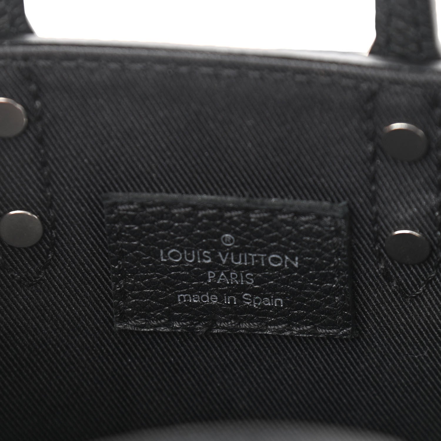 Louis Vuitton Damier Graphite Sac Plat XS Black 5 of 8