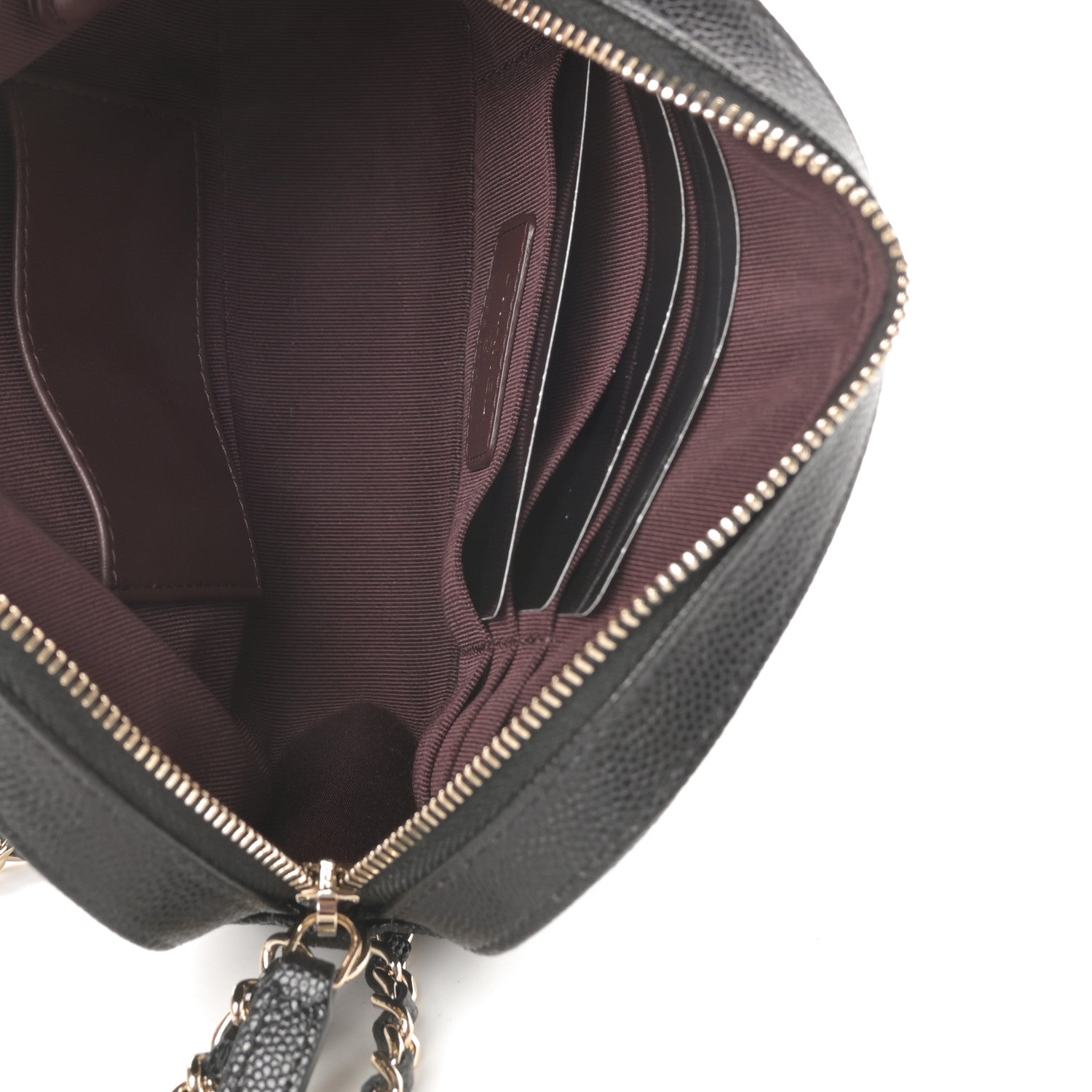 Chanel Caviar Quilted Vanity With Chain Black 5 of 12