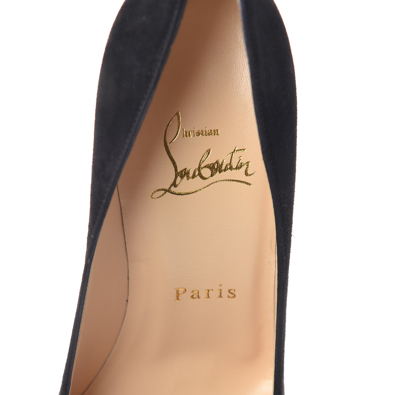 Christian Louboutin Suede Filo 120 Pumps 35 Black 8 of 17