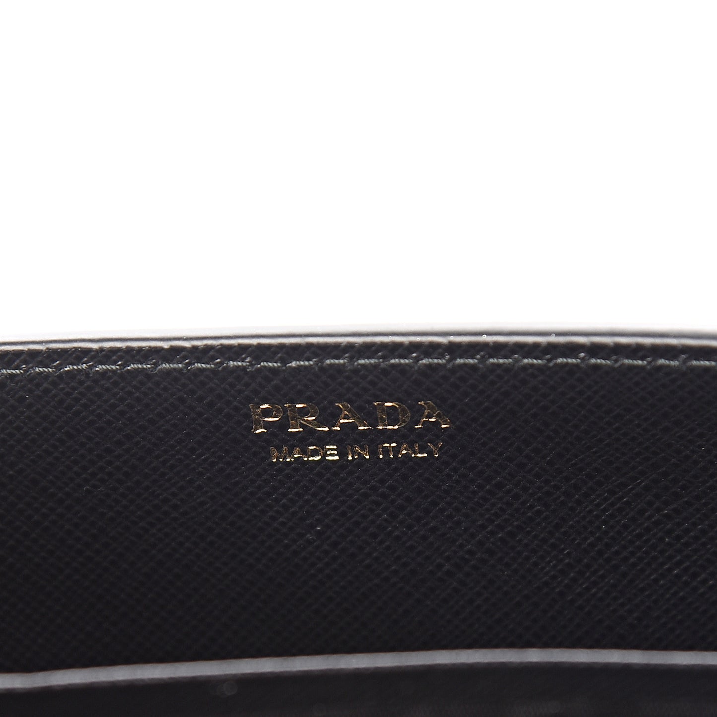 Saffiano Triangle Logo Mermaid Print Mini Crossbody Bag Black