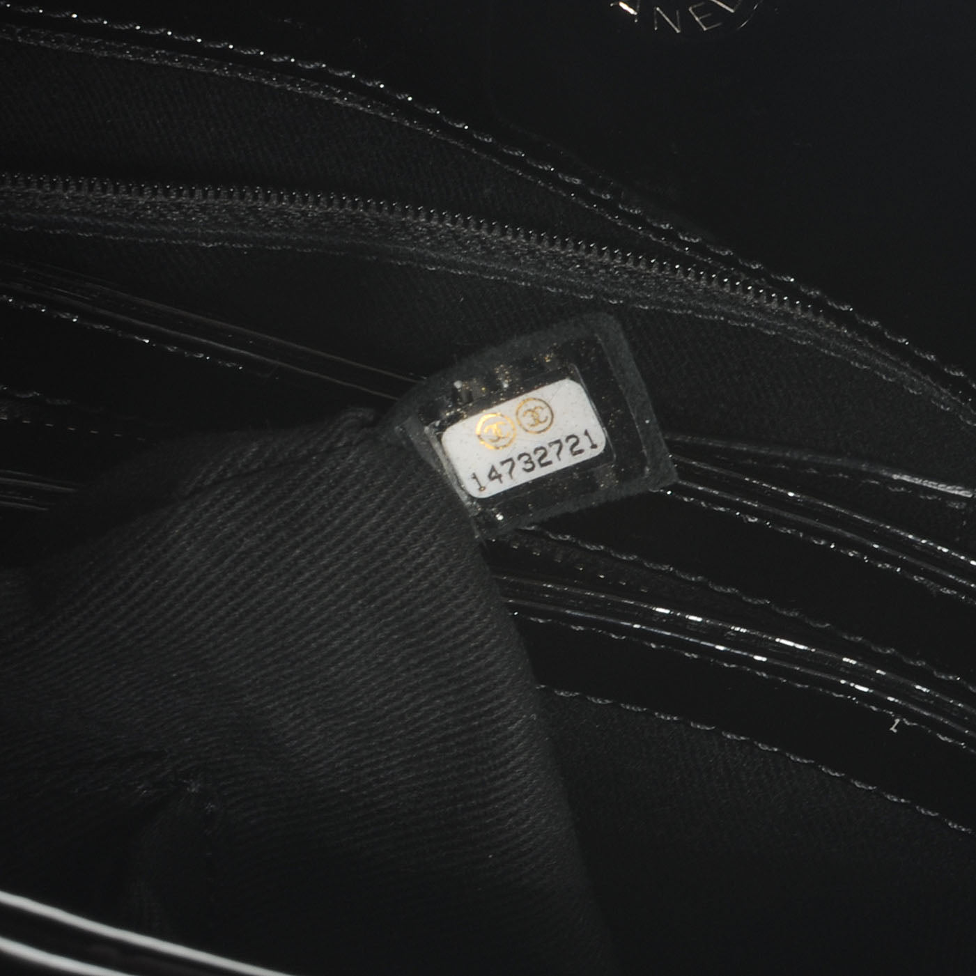 Patent Leather Large Just Mademoiselle Black