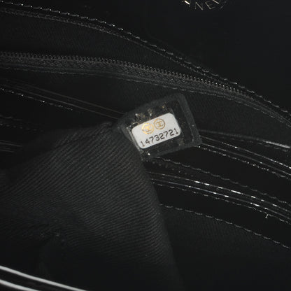 Chanel Patent Leather Large Just Mademoiselle Black 6 of 6