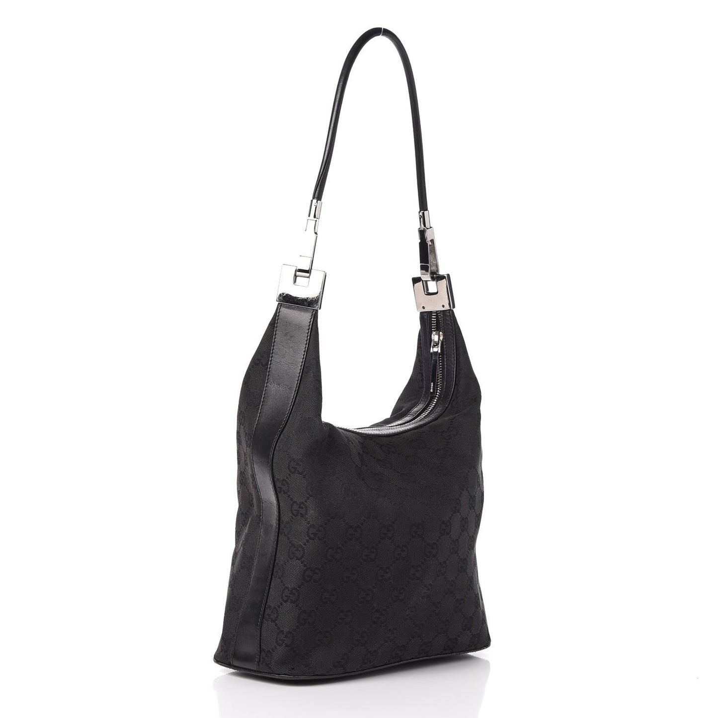 Monogram Medium Hobo Black