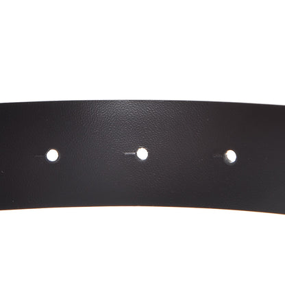 Chanel Patent Plexiglass CC Boy Belt 100 40 Black Blue 5 of 8