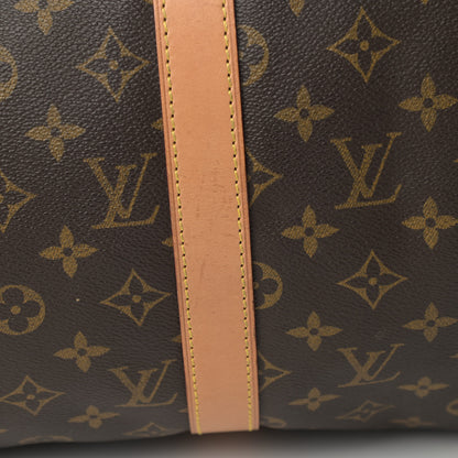 Louis Vuitton Monogram Keepall Bandouliere 50 10 of 11