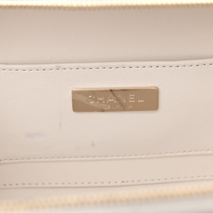 Chanel Lambskin Quilted Coco Click Bag White 6 of 11