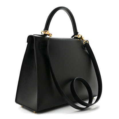 Hermes Epsom Kelly Sellier 28 Black 3 of 11