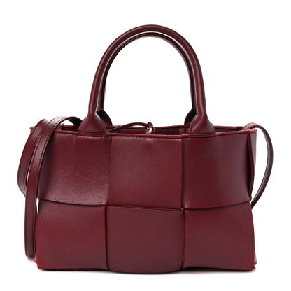 Bottega Veneta Nappa Maxi Intreccio Mini Arco Tote Barolo 1 of 17