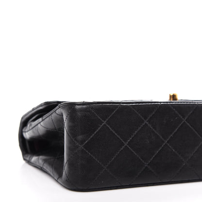Chanel Lambskin Quilted Small Double Flap Black 8 of 10