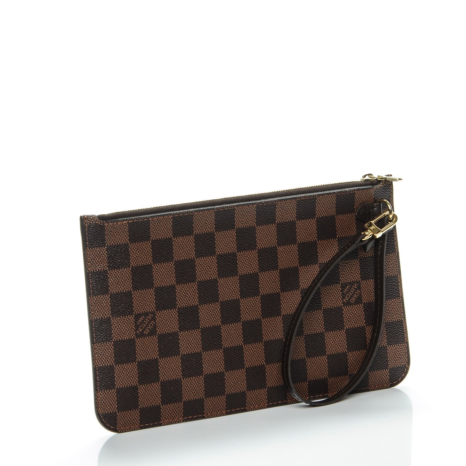 Louis Vuitton Damier Ebene Neverfull MM GM Pochette 3 of 8