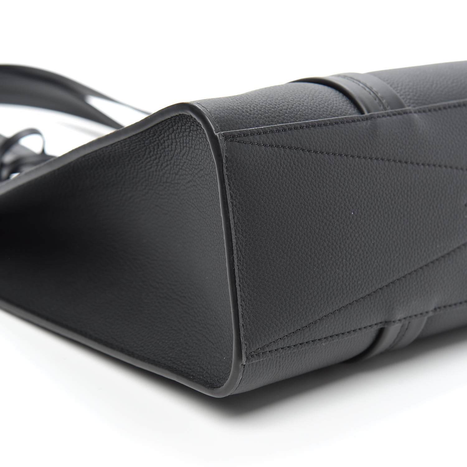 Louis Vuitton Grained Calfskin LV Aerogram Tote Black 8 of 9