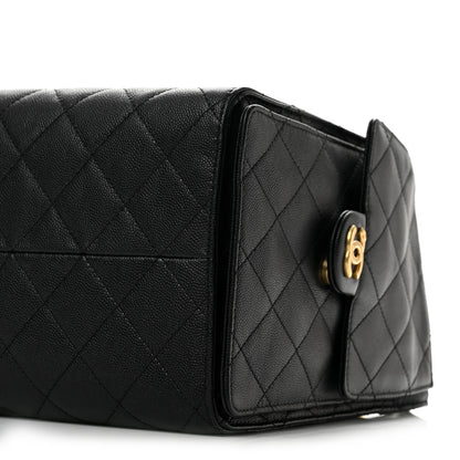 Chanel Caviar Quilted Medium Chanel 25 Handbag Black 11 of 11