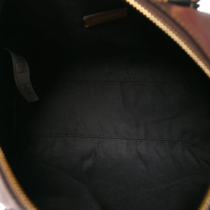 Burberry E-canvas Check Bowling Bag Dark Birch Brown 5 of 11