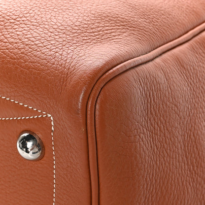 Hermes Taurillon Clemence Victoria II 43 Gold 8 of 10