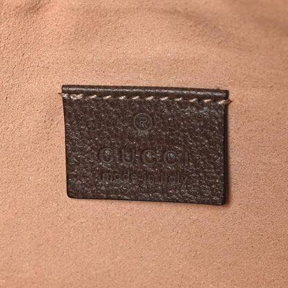 Gucci GG Supreme Monogram Large Ophidia Pouch Clutch Brown 6 of 7