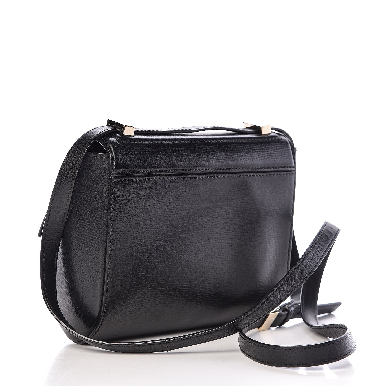 Givenchy Textured Calfskin Mini Pandora Box Crossbody Bag Black 3 of 10