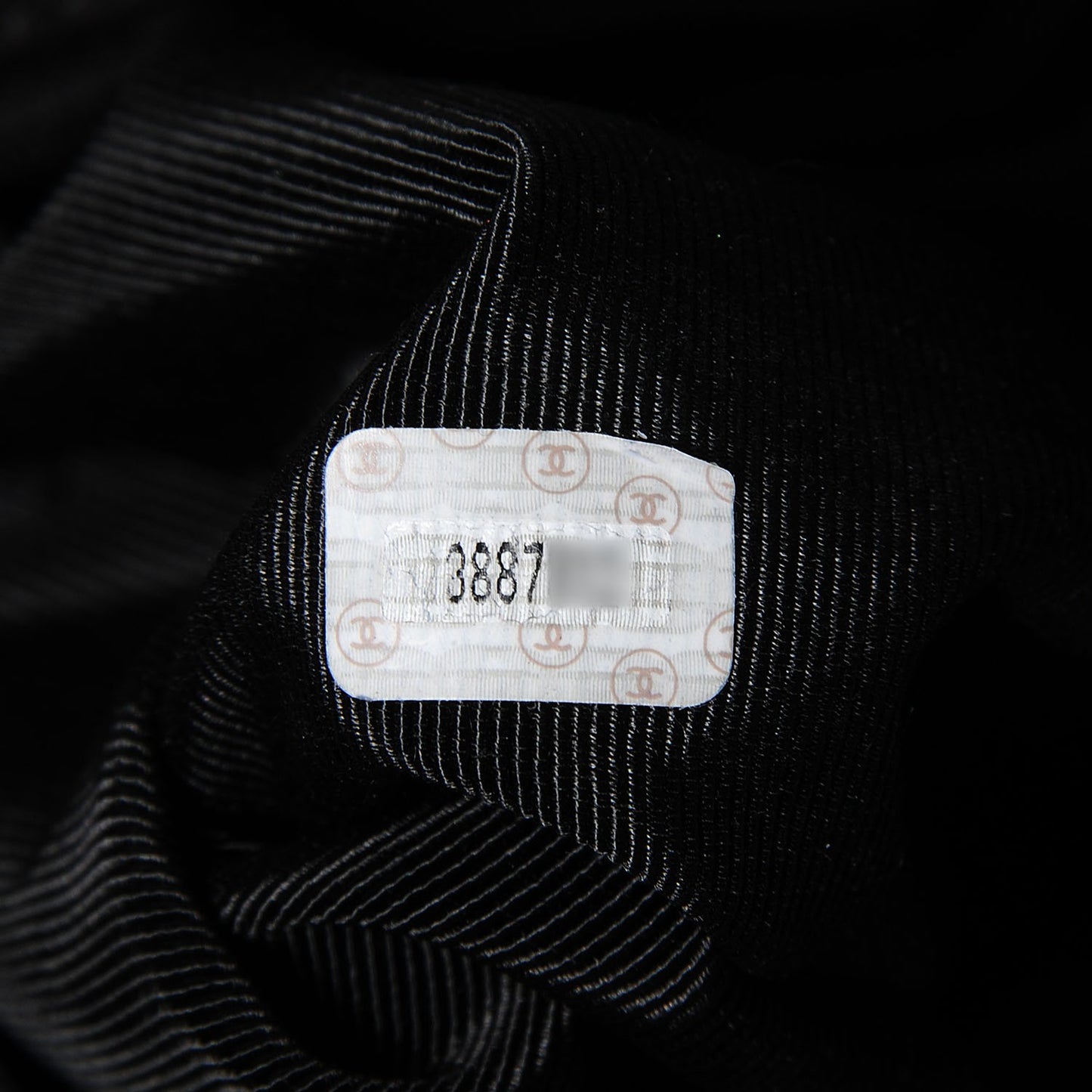 Lambskin CC Shoulder Bag Black