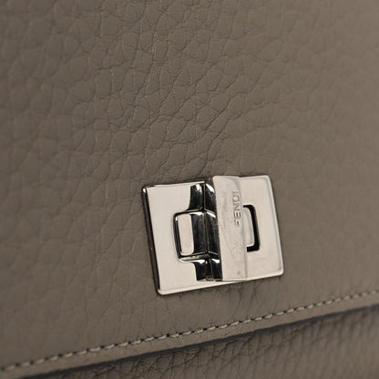 Fendi Cuoio Romano Vitello Grace Selleria Peekaboo Continental Wallet Corda 9 of 9
