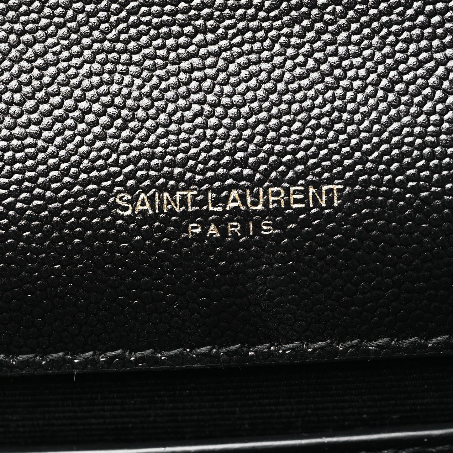 Grain De Poudre Small Monogram Kate Satchel Black