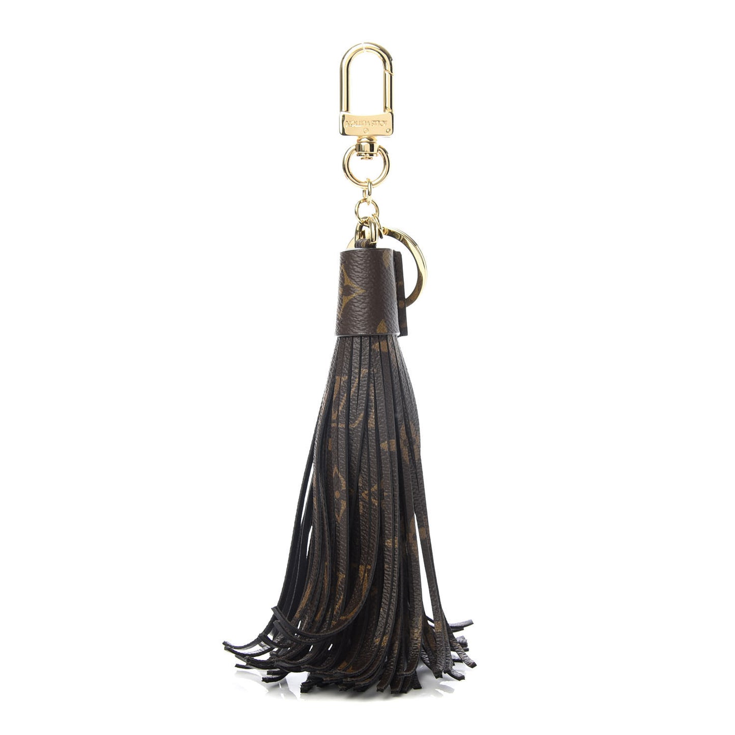 Monogram Tassel Bag Charm